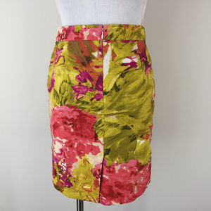 J. Crew Skirts - J Crew 0 XS Pink Mustard yellow Pencil Skirt J. Crew Skirts - J Crew 0 XS Pink Mustard yellow Pencil Skirt